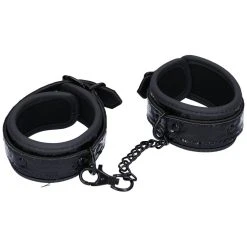 Dark Amour Leather Ankle Cuff Restraints