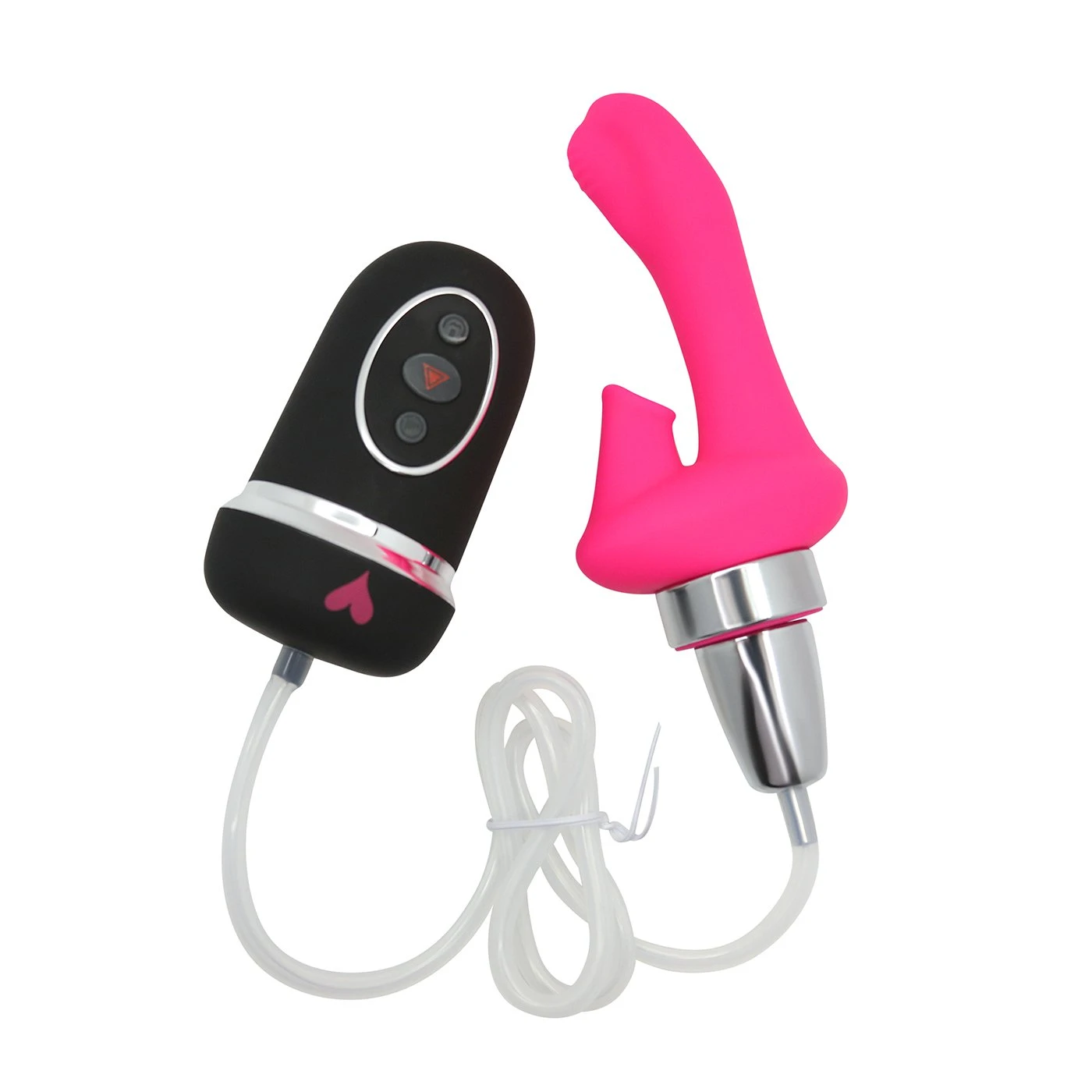 TooTimid.com Pleaser Teaser Powerful Dual Vibrator & Clitoral Sucker