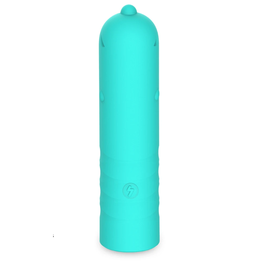 TooTimid.com Beaded Vibrating Bullet - Powerful Clit Stimulator!