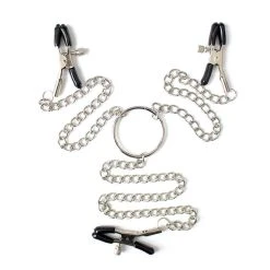 Dark Amour Adjustable Nipple Clamps And Clit Clamp Set