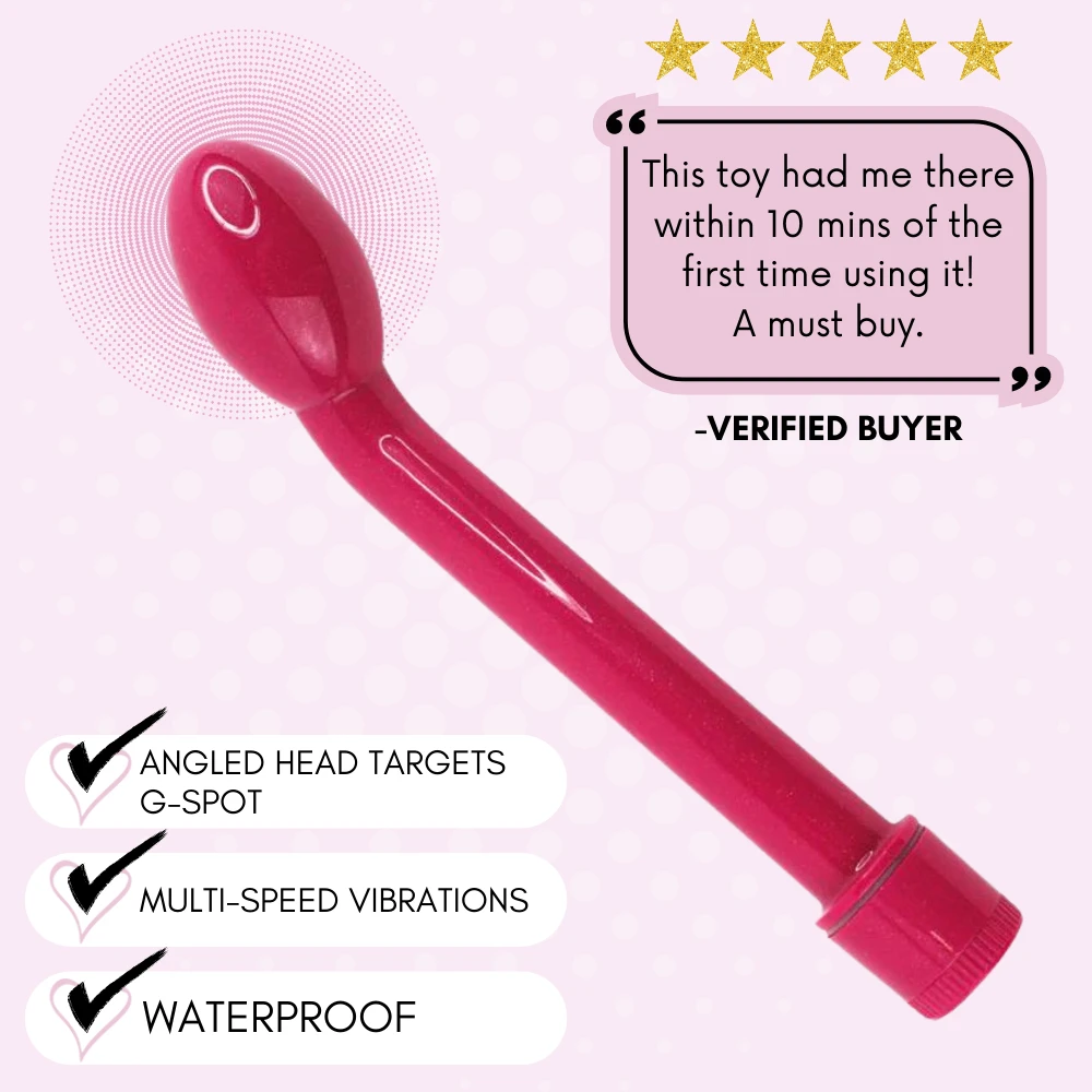 Pink B.O.B. Rose G-Spot Vibrator