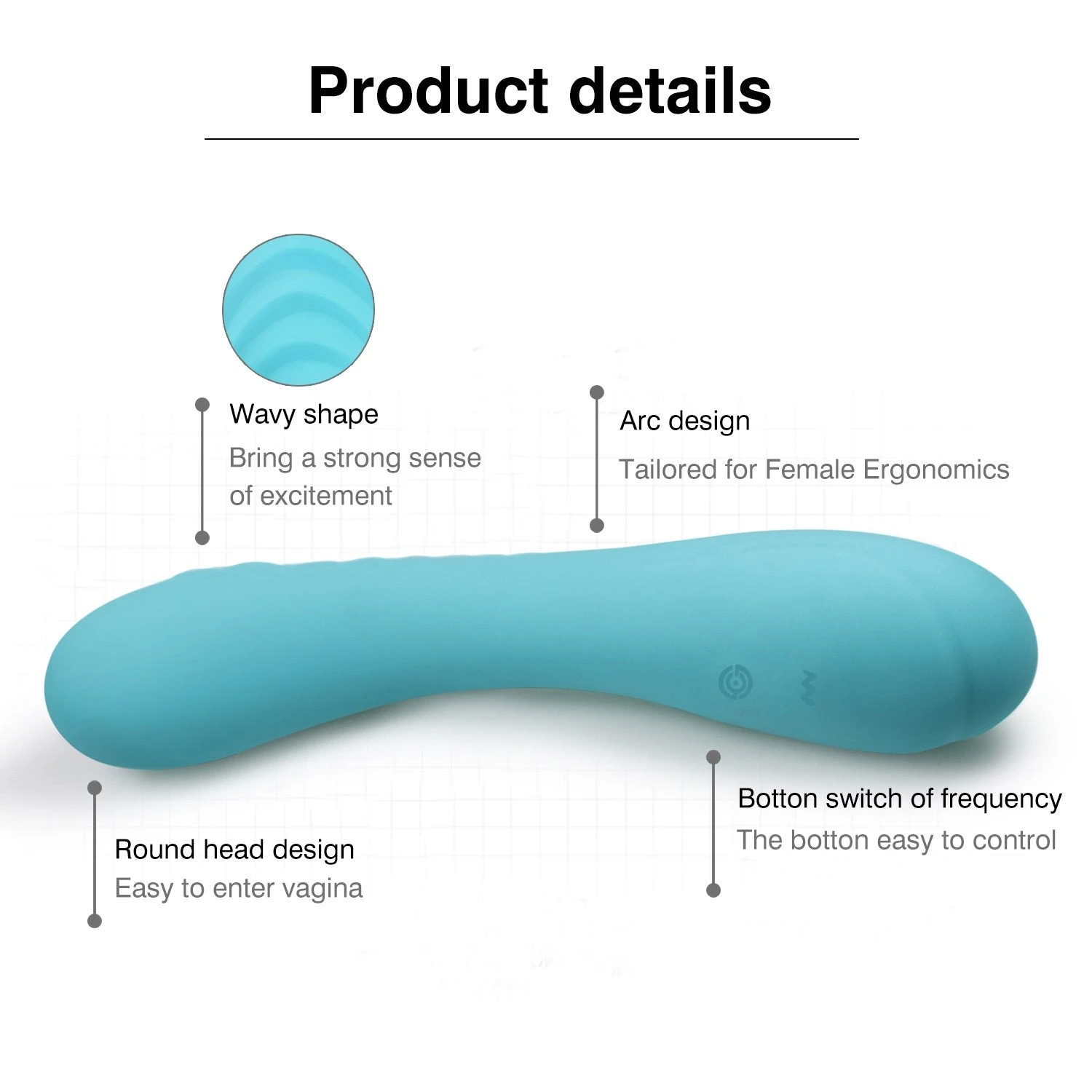 TooTimid.com Luxury 10-Function Flexi G-Spot Vibrator - Image 6