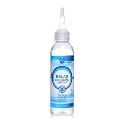 XR Brands Relax Desensitizing Anal Lubricant With Nozzle Tip