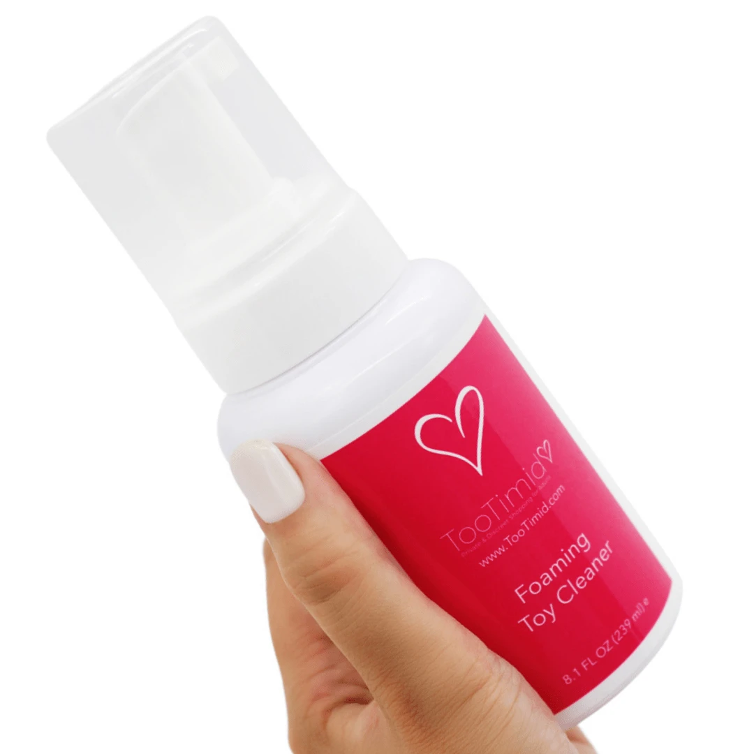 TooTimid.com Foaming Toy Cleaner - Large 8.1oz Bottle - Image 2