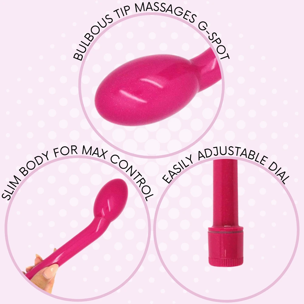 Pink B.O.B. Rose G-Spot Vibrator - Image 3