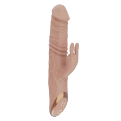TooTimid.com Bato Plus Veined Thrusting & Vibrating Rabbit Machine