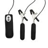 Pink B.O.B. Remote Control BDSM Vibrating Nipple Clamps