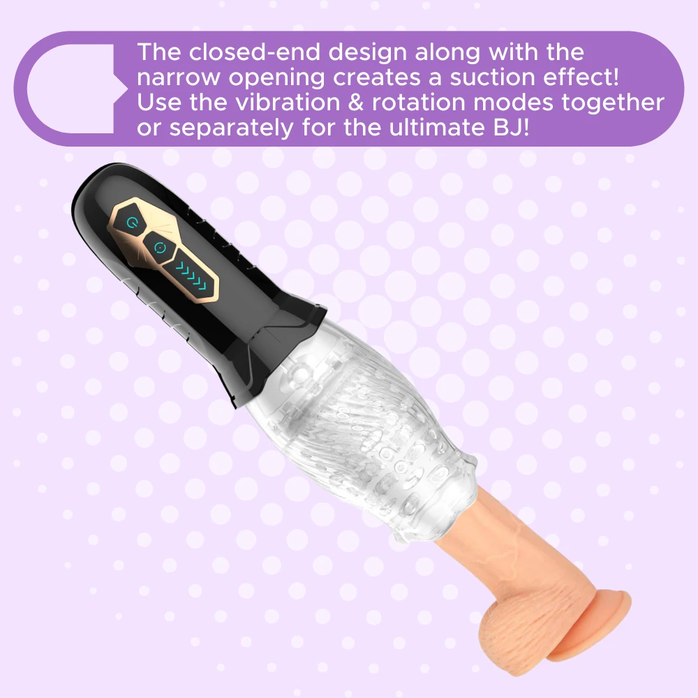 TooTimid.com Trending! Rotating Male Rose Blowjob Masturbator - Image 2