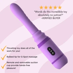 Pipe Dream Thrust-Her Thrusting Vibrator