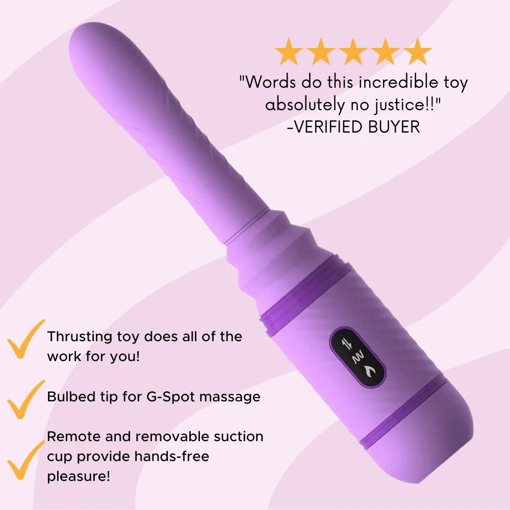 Pipe Dream Thrust-Her Thrusting Vibrator