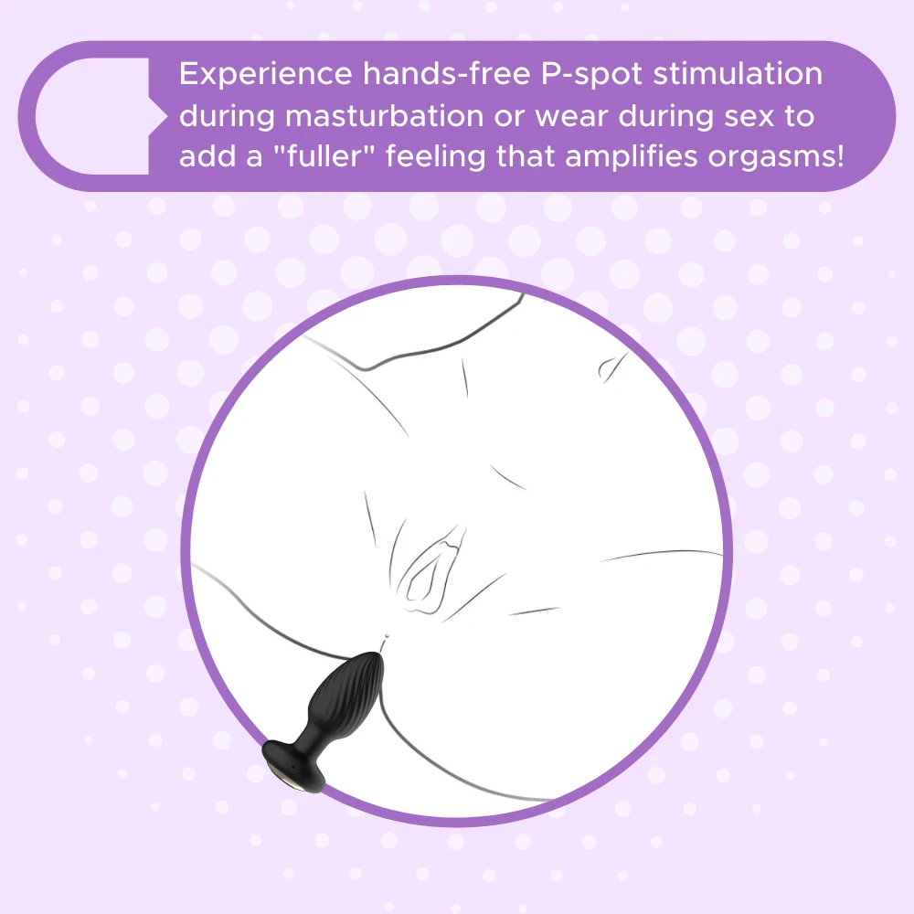 TooTimid.com Wireless Rotating & Rim Job Anal Plug - Image 4