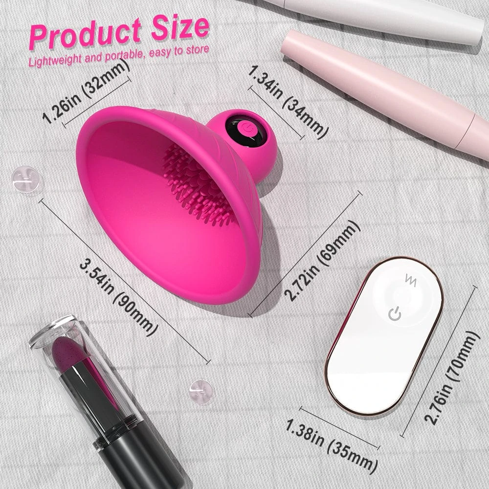 TooTimid.com Taza Wireless Vibrating Nipple Sucker Set - Image 7