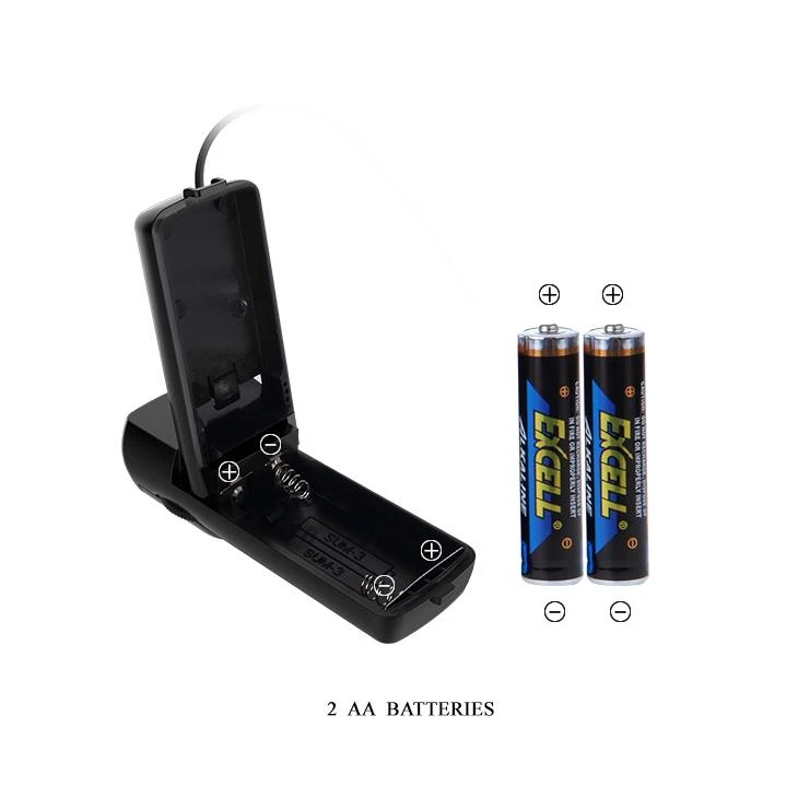 Pink B.O.B. Vibrating Power Bullet Nipple Clamps - Image 2