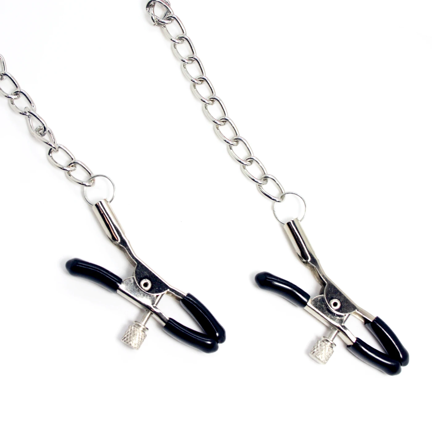 Dark Amour Silicone Ball Gag & Nipple Clamps - Image 2