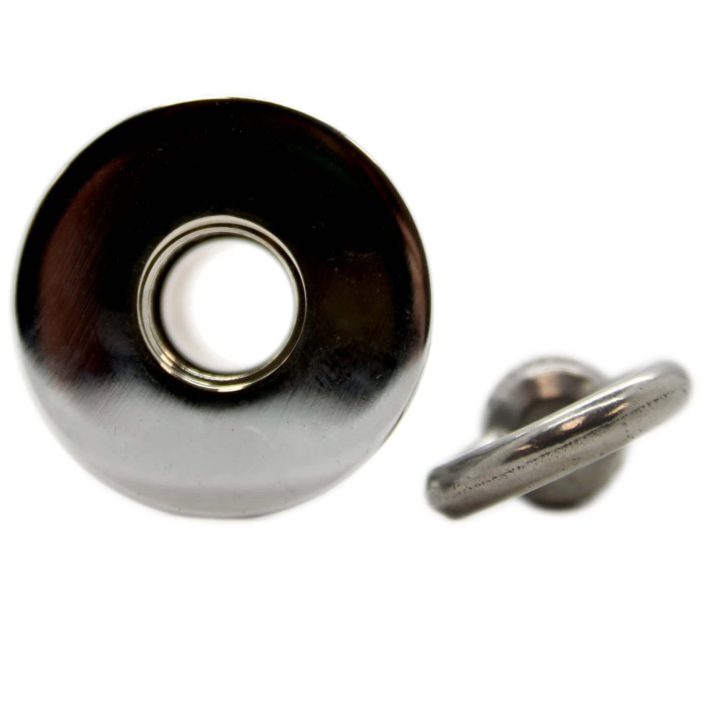 Dark Amour Thru Hole Enema Metal Butt Plug With Removable Core - Image 4