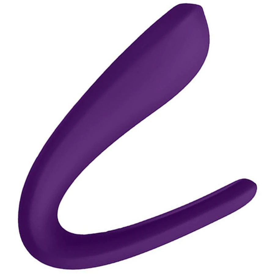 Satisfyer The Partner Double Classic Silicone Couples Vibe - Image 2