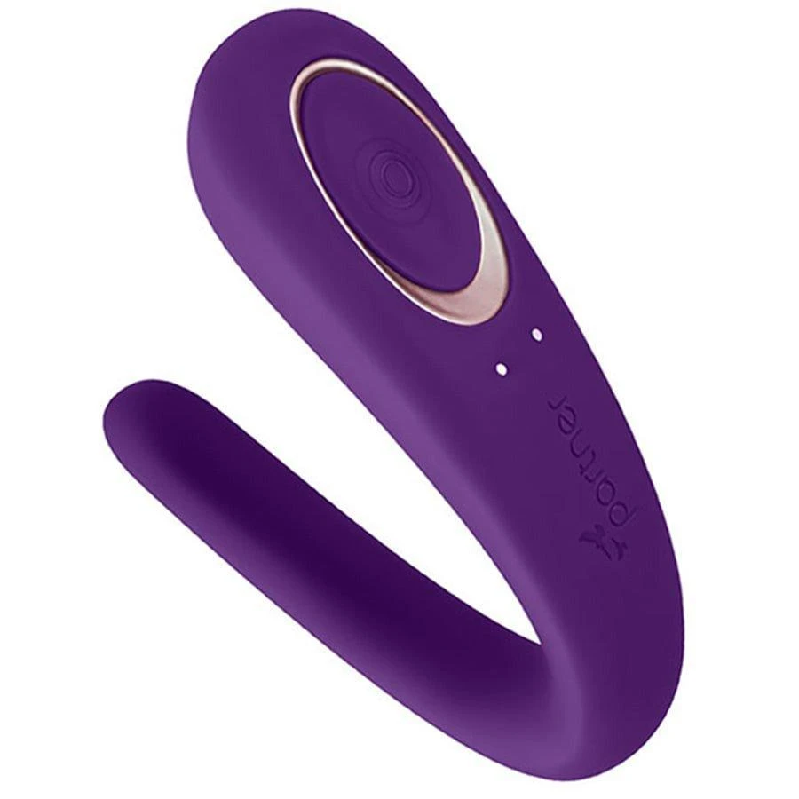 Satisfyer The Partner Double Classic Silicone Couples Vibe - Image 3