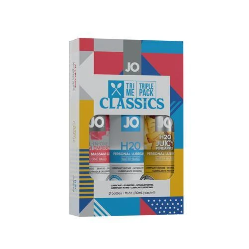 System Jo Jo Tri Me Tiple Pack Lubricant Kit - Image 2