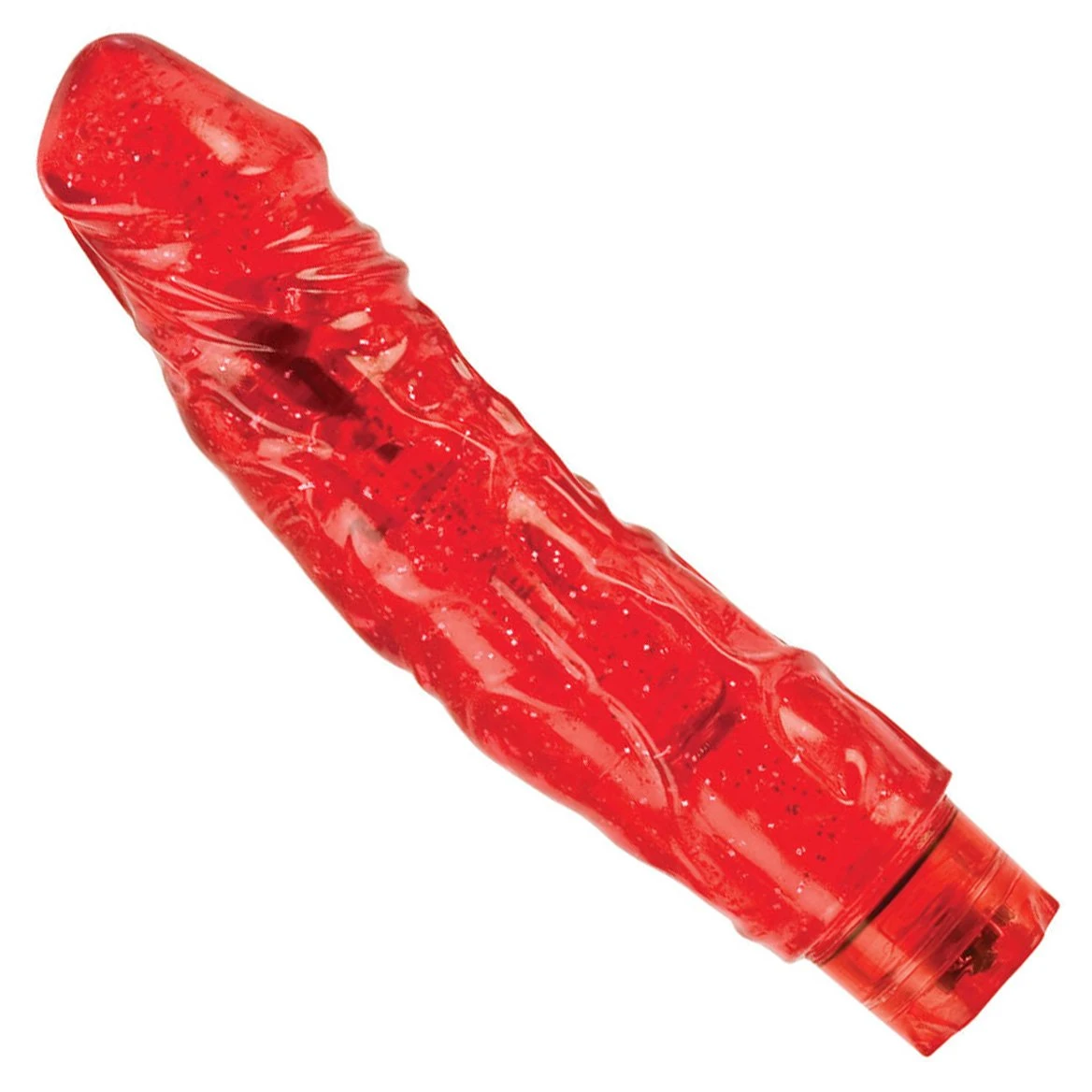 California Exotics Love Vibes Big Boy Lover Glitter Jelly Vibe