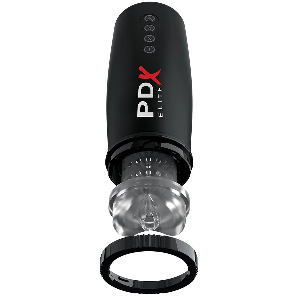 Pipe Dream Moto Bator 3-in-1 Masturbator - Thrusting, Vibrating, & Sucking Action! - Image 4