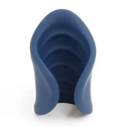 NS Novelties Rechargeable Textured Pocket Stroker - Blue