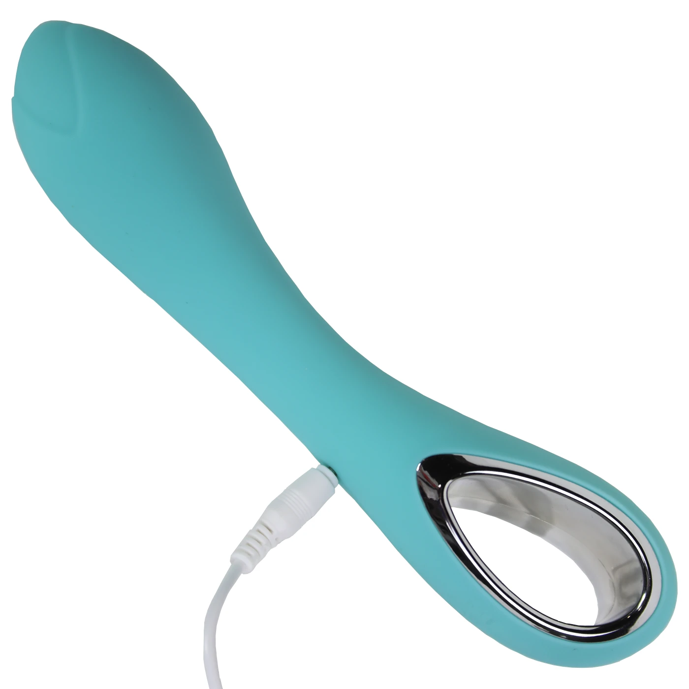 Pink B.O.B. Silicone Multi-Function G-Spot Vibrator With Looped Handle - Image 4