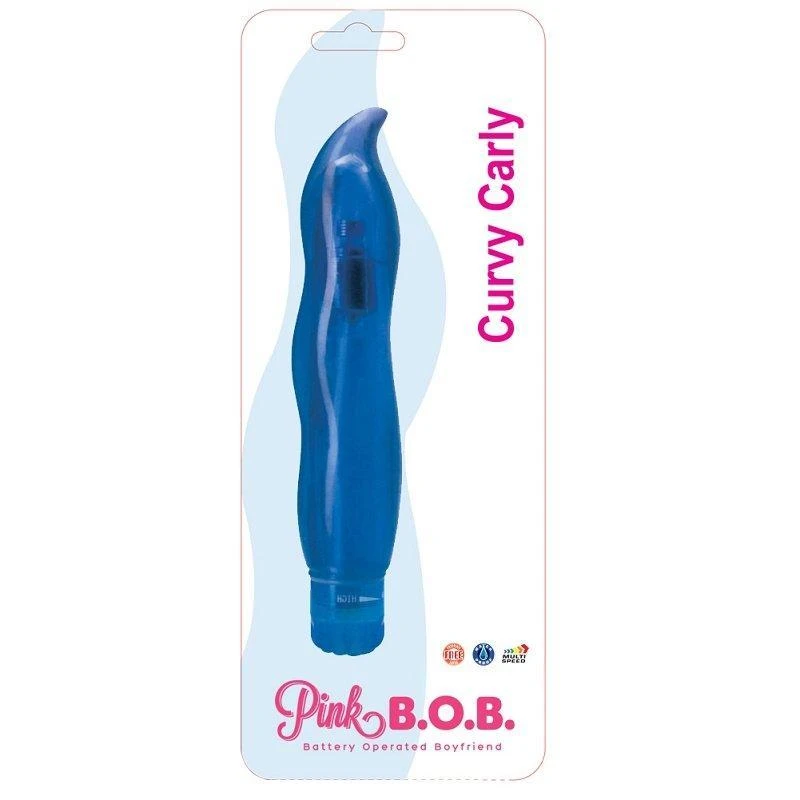 Pink B.O.B. Curvy Carly 8 Inch Vibrator - Image 4