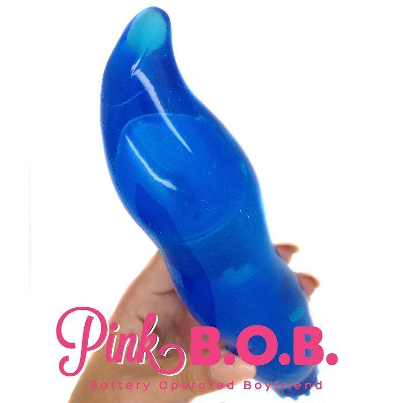 Pink B.O.B. Curvy Carly 8 Inch Vibrator - Image 2