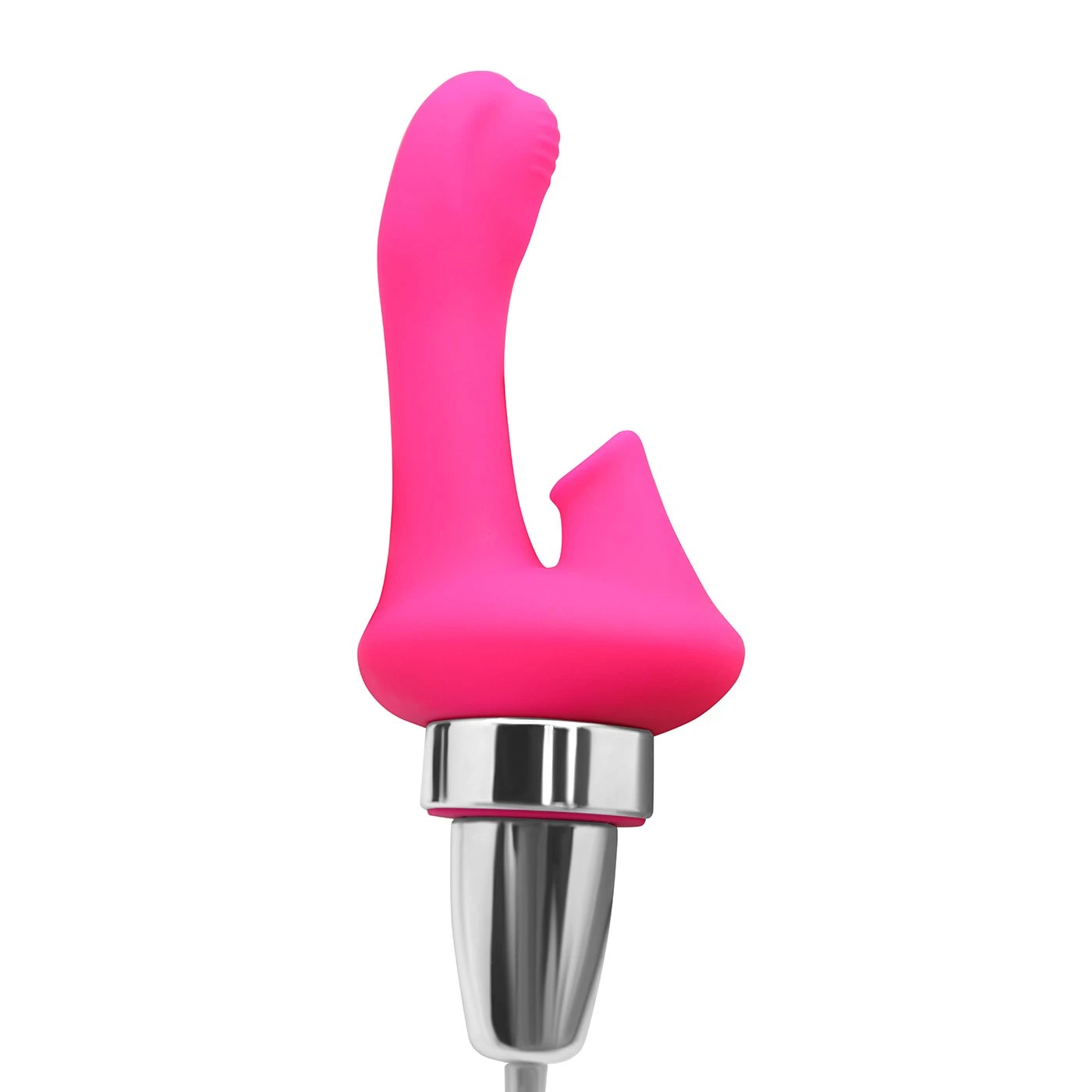 TooTimid.com Pleaser Teaser Powerful Dual Vibrator & Clitoral Sucker - Image 3