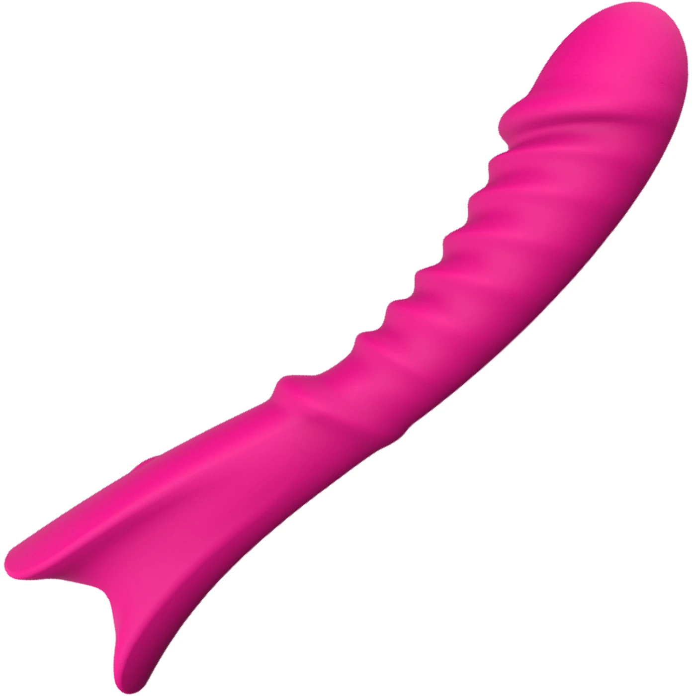 TooTimid.com Rippled Silicone G-Spot Vibrator - Achieve Multiple Orgasms! - Image 2