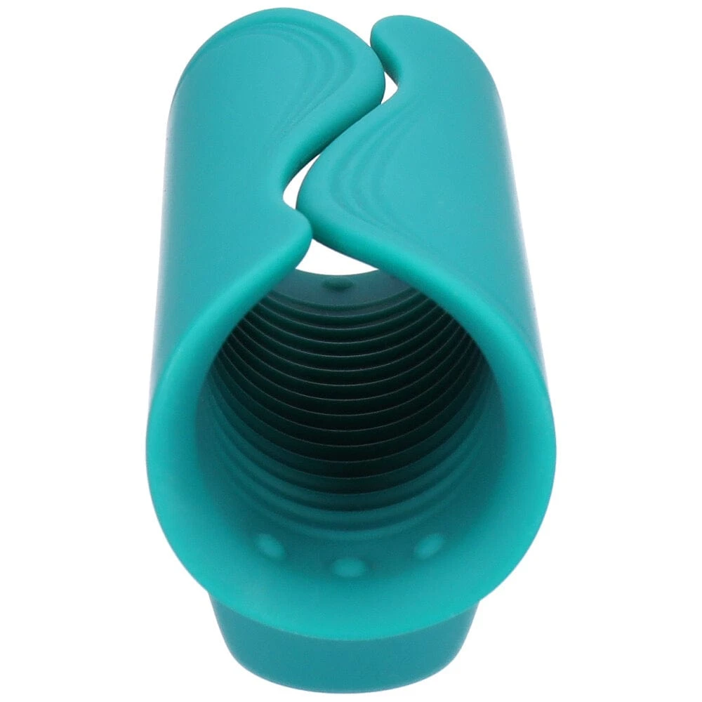 TooTimid.com Gida Ribbed Silicone Penis Gripper Stroker | Rechargeable HJ & BJ Aide - Image 7