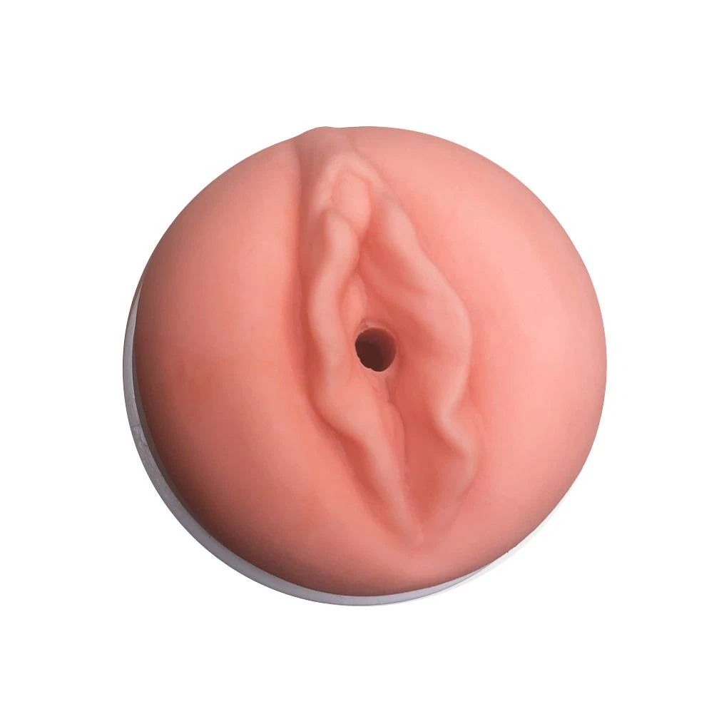 Pink B.O.B. Tight Vibrating Pussy Stroker - Super Realistic Entry!