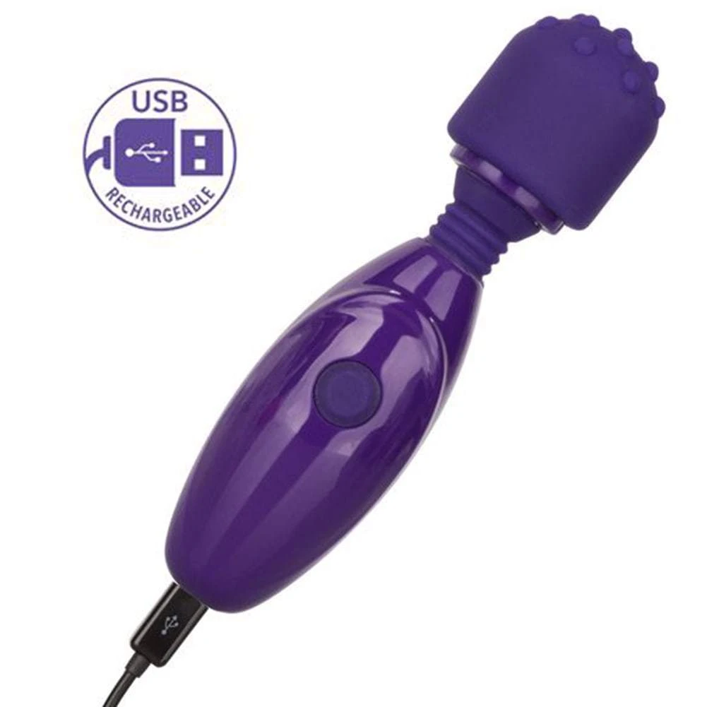 California Exotics Nubby Teaser Rechargeable Mini Wand - Image 3