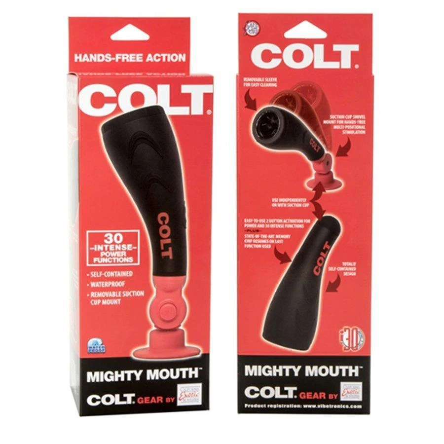 California Exotics Colt Gear Mighty Mouth 30 Function Deep Throat Stroker - Image 6
