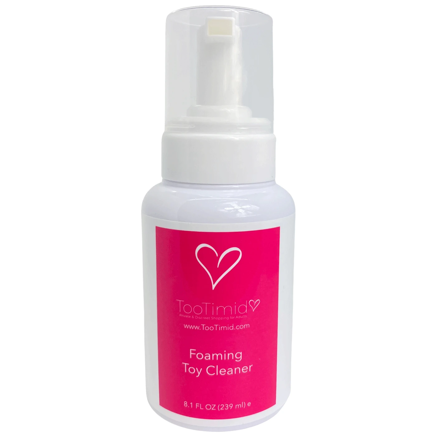 TooTimid.com Foaming Toy Cleaner - Large 8.1oz Bottle