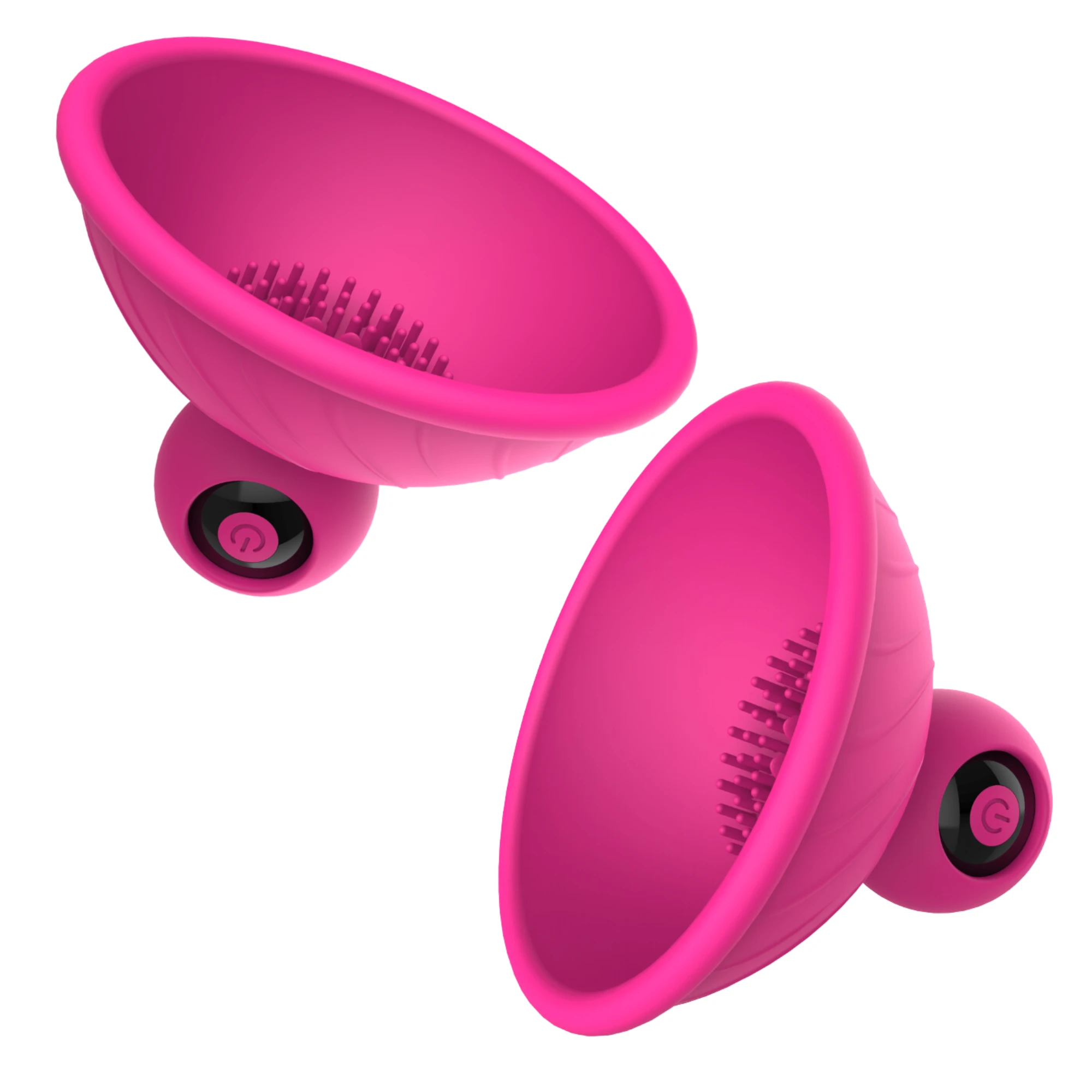 TooTimid.com Taza Wireless Vibrating Nipple Sucker Set
