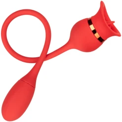 California Exotics French Kiss Casanova Clit Stimulator - (2 In 1 Tongue & Bullet Vibrator!)