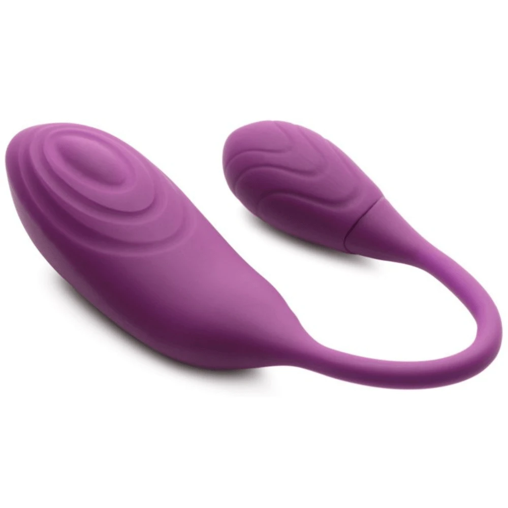 XR Brands Inmi Slim Pulse Thumping Clitoral Vibrator & Kegel Exerciser Egg