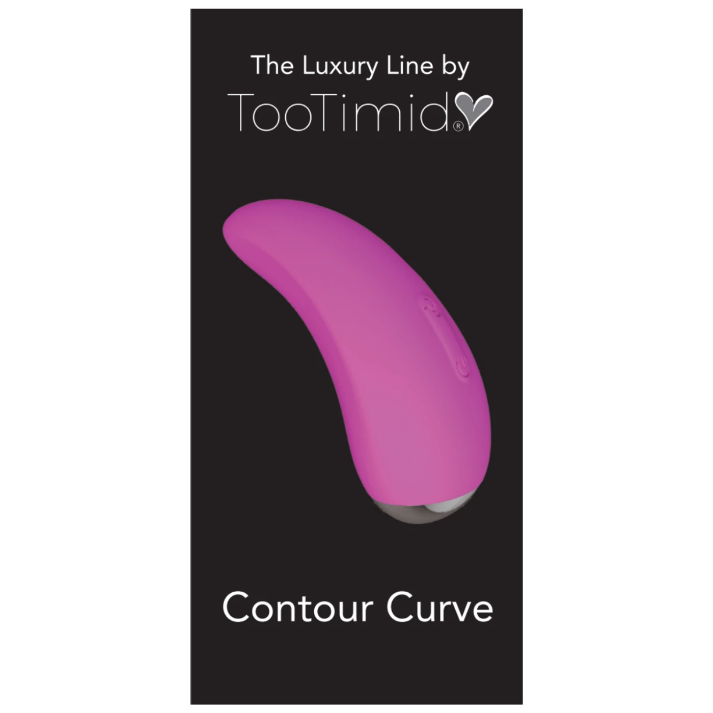 TooTimid.com Contour Curve Rechargeable Silicone Clit Stimulator - Image 7