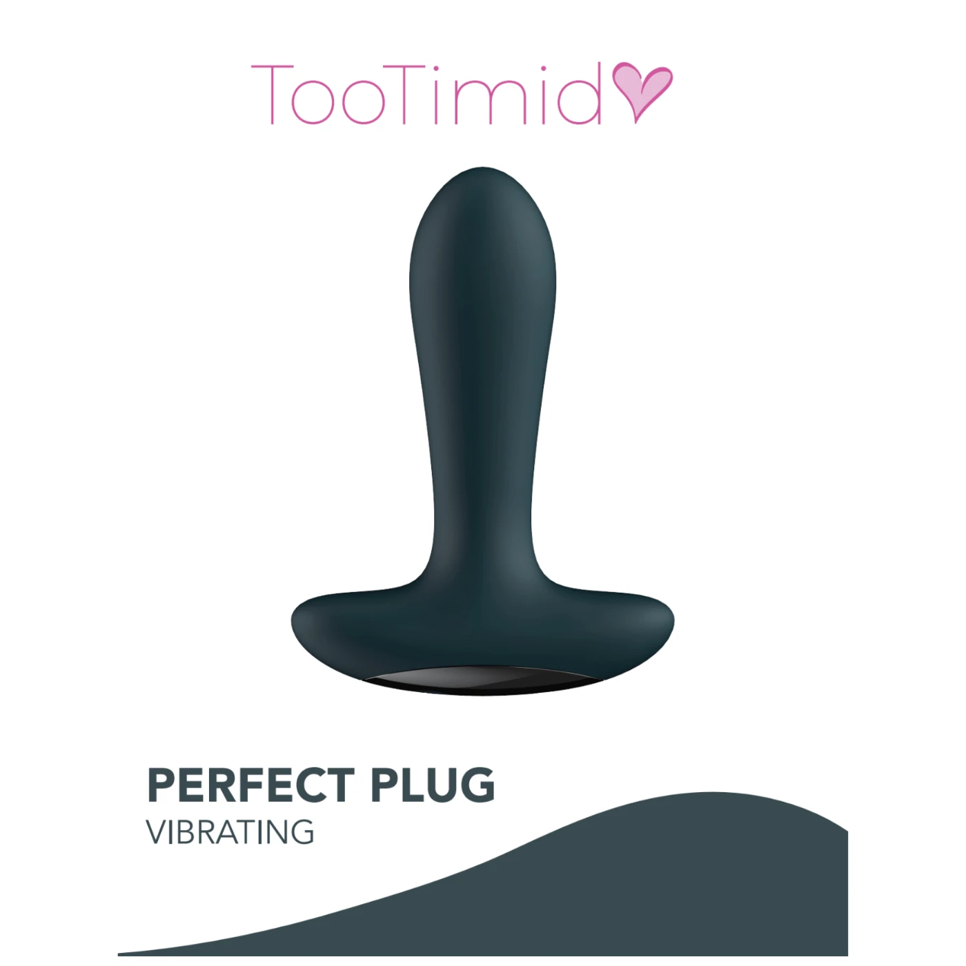 TooTimid.com Perfect Plug Vibrating Silicone Anal Toy - Image 6
