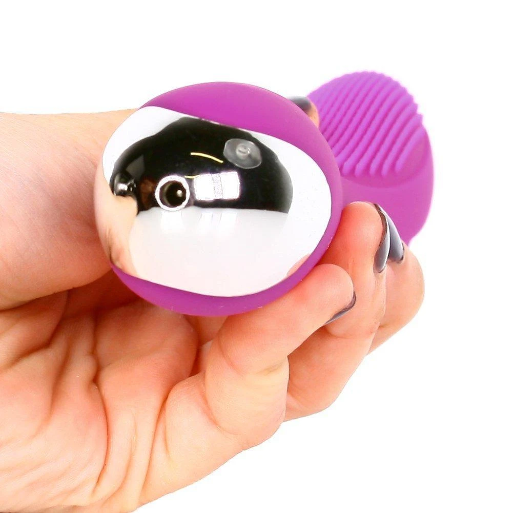 Pink B.O.B. Silicone Joy Tickler Vibrator - Image 4