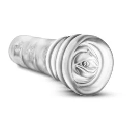 Blush Novelties Clear Glow-In-The-Dark Self Lubricating Stroker