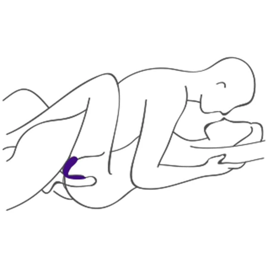 Satisfyer The Partner Double Classic Silicone Couples Vibe - Image 4