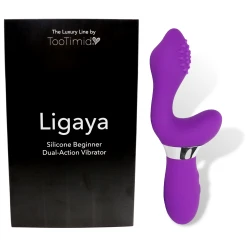TooTimid.com Ligaya Silicone Beginner Dual-Action Vibrator