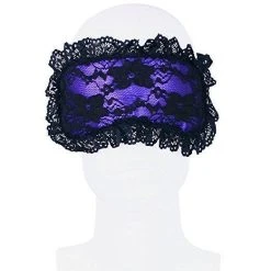 MasterKink Plush Lace Blindfold