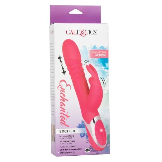 California Exotics Enchanted Exciter Thrusting Rabbit Vibrator - Image 6
