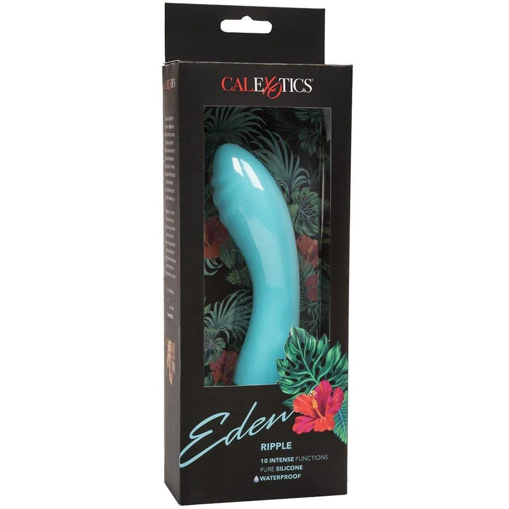 California Exotics Eden Ripple Silicone G-Spot Vibe - Image 4