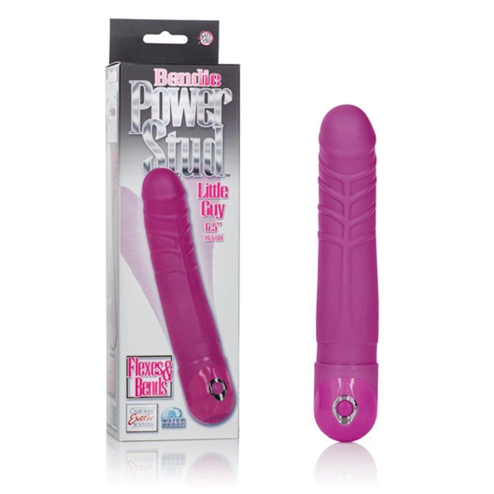 California Exotics Little Guy Waterproof Vibrating Dildo - Image 2
