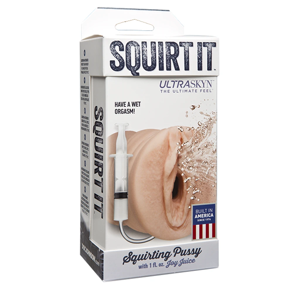 Doc Johnson Squirt It! Squirting Pussy Masturbator With Joy Juice - Image 5