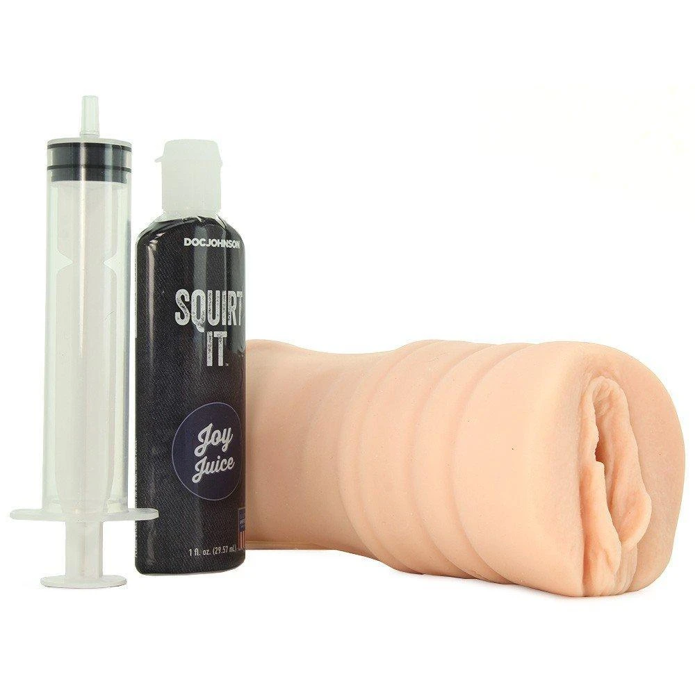 Doc Johnson Squirt It! Squirting Pussy Masturbator With Joy Juice - Image 2